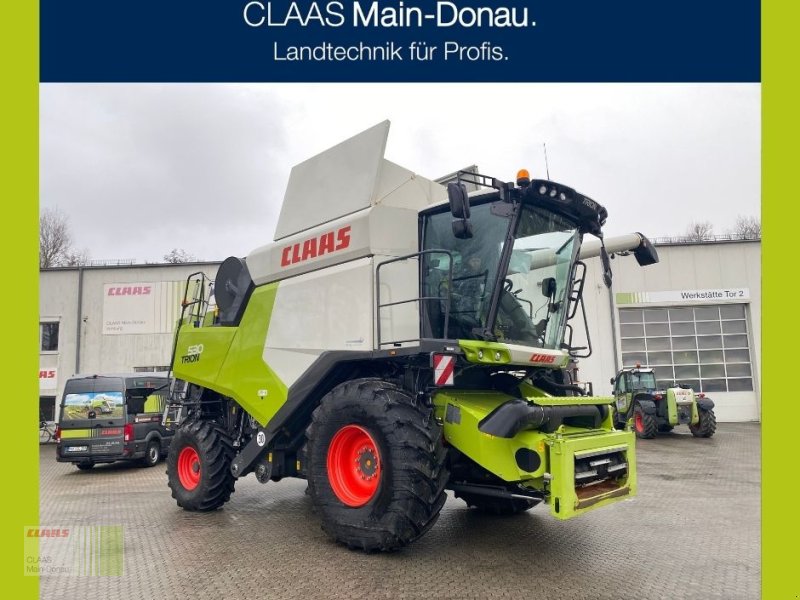 Mähdrescher des Typs CLAAS Trion 530, Gebrauchtmaschine in Vohburg (Bild 1)