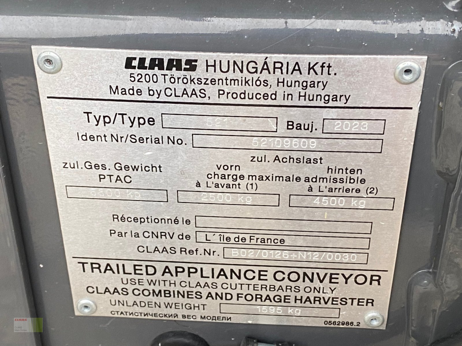 Mähdrescher типа CLAAS Trion 530, Gebrauchtmaschine в Vohburg (Фотография 25)