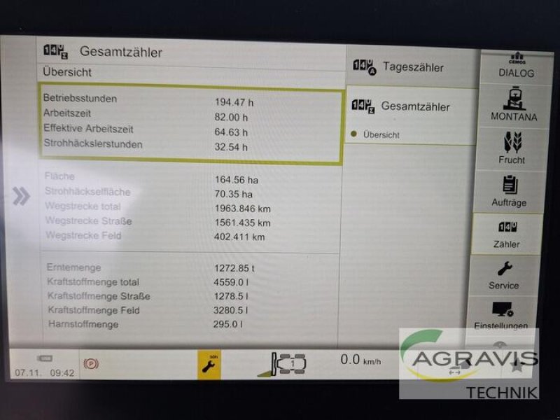 Mähdrescher tip CLAAS TRION 540, Vorführmaschine in Warburg (Poză 11)