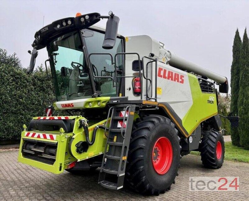 Mähdrescher del tipo CLAAS Trion 650 mit Schneidwerk, Gebrauchtmaschine In Östringen (Immagine 16)