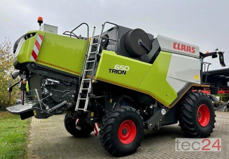 Mähdrescher del tipo CLAAS Trion 650 mit Schneidwerk, Gebrauchtmaschine In Östringen (Immagine 8)