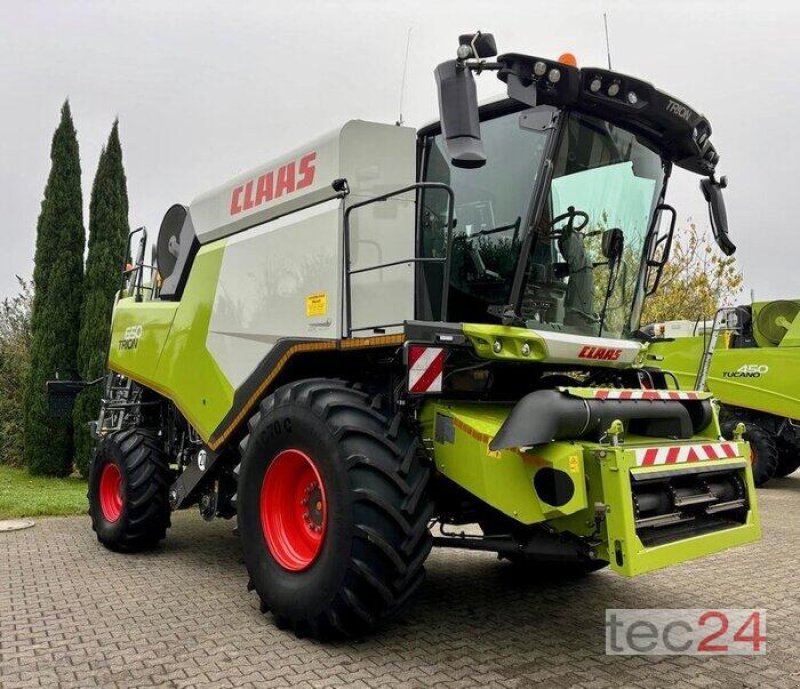 Mähdrescher del tipo CLAAS Trion 650 mit Schneidwerk, Gebrauchtmaschine In Östringen (Immagine 4)