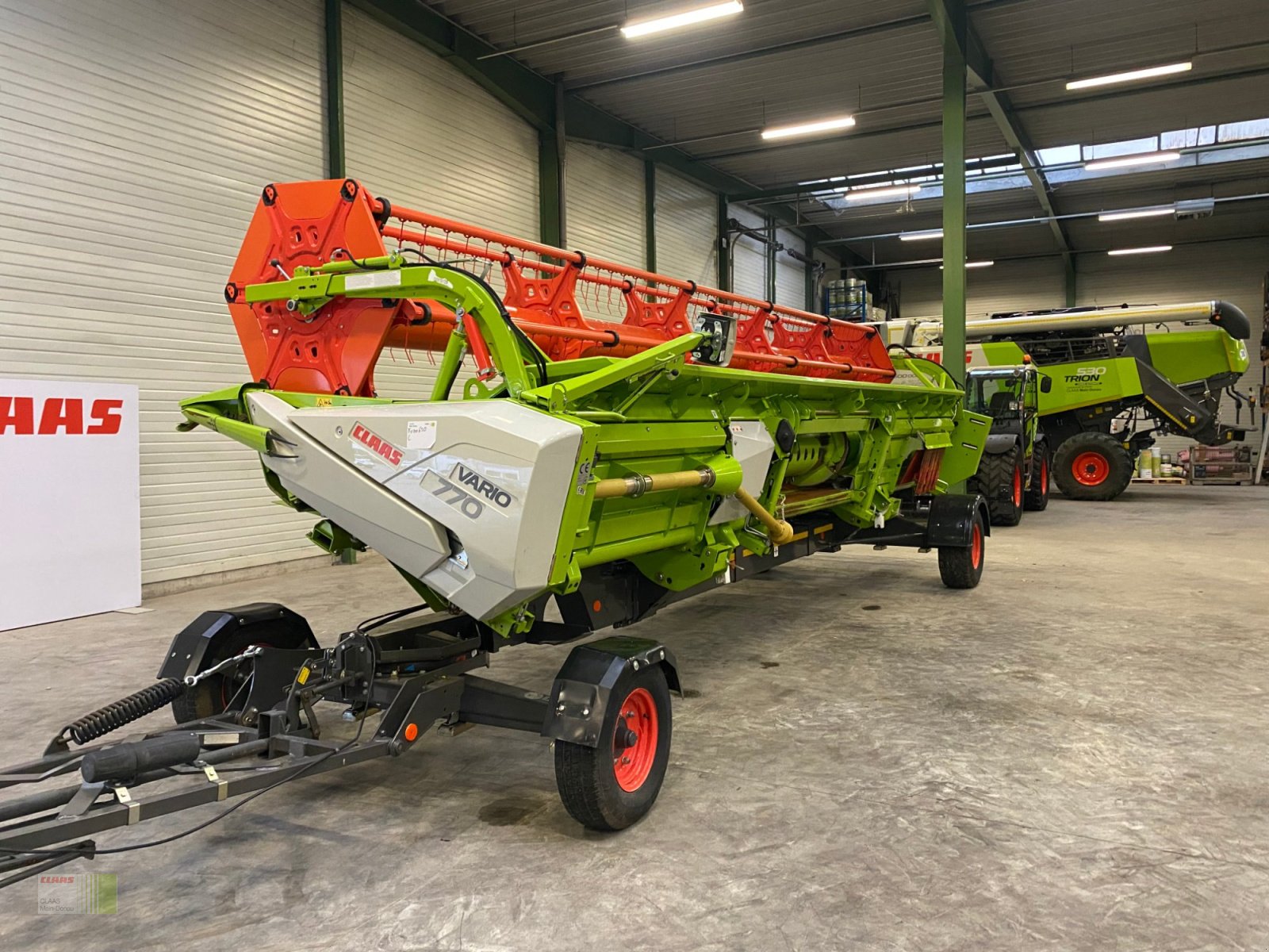 Mähdrescher des Typs CLAAS Trion 650 mit Vario 770, Gebrauchtmaschine in Vohburg (Bild 16)