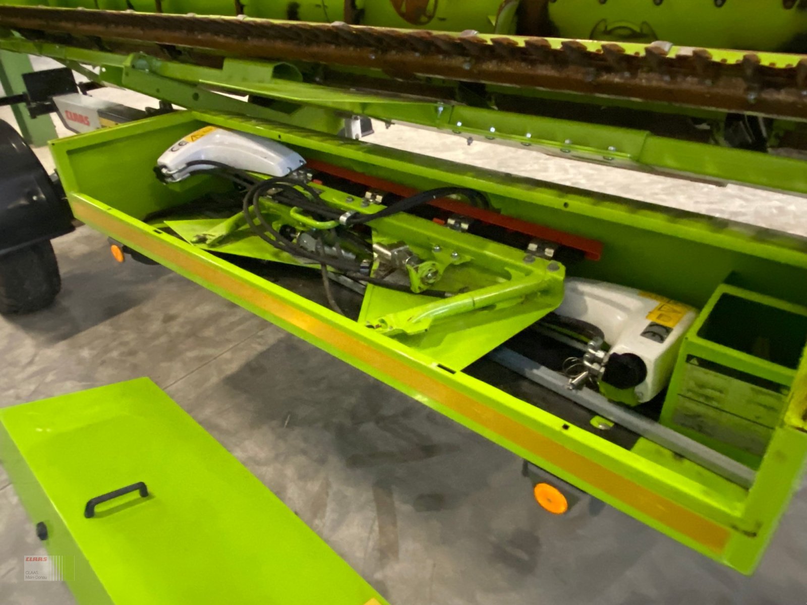 Mähdrescher des Typs CLAAS Trion 650 mit Vario 770, Gebrauchtmaschine in Vohburg (Bild 21)