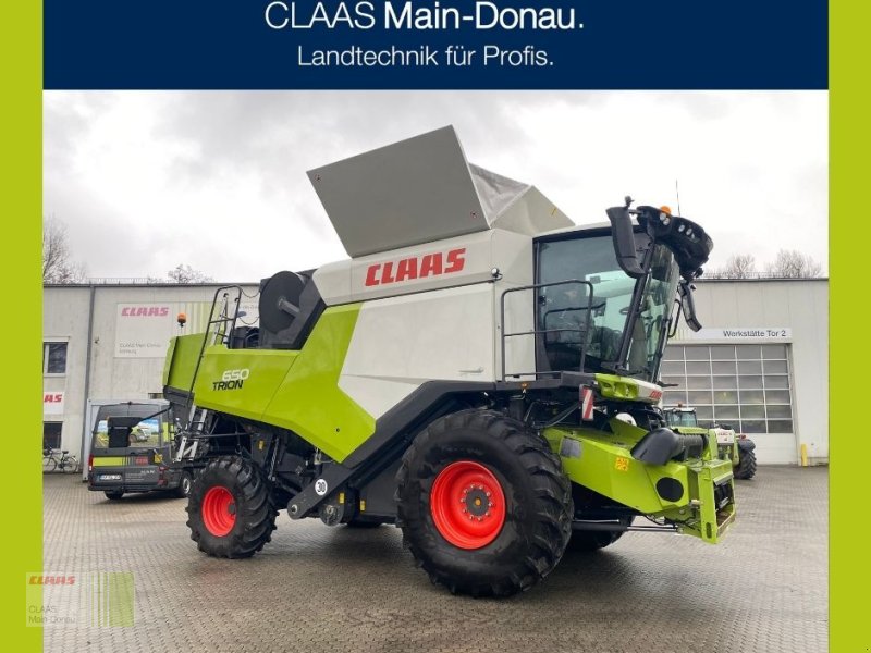Mähdrescher des Typs CLAAS Trion 650 mit Vario 770, Gebrauchtmaschine in Vohburg (Bild 1)