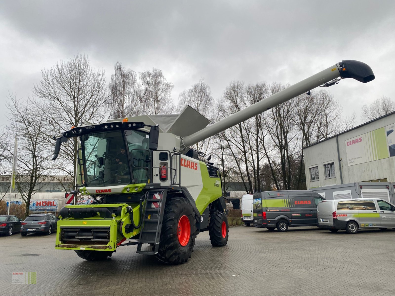 Mähdrescher typu CLAAS Trion 650, Gebrauchtmaschine v Vohburg (Obrázek 4)