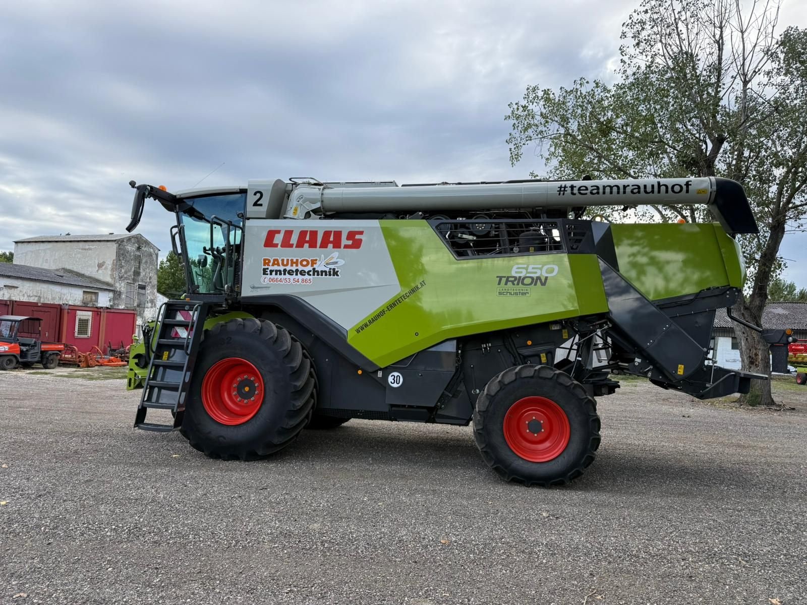Mähdrescher typu CLAAS Trion 650, Gebrauchtmaschine v Grund (Obrázek 1)