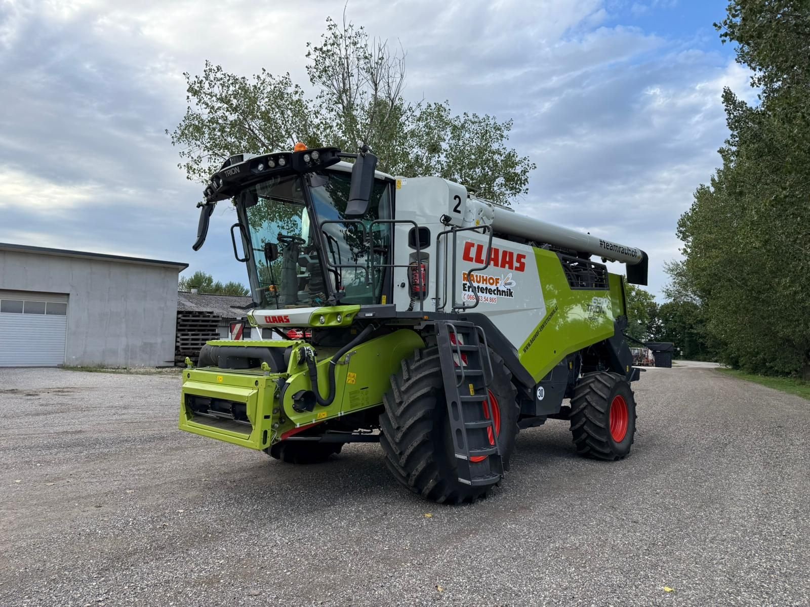 Mähdrescher typu CLAAS Trion 650, Gebrauchtmaschine v Grund (Obrázek 11)