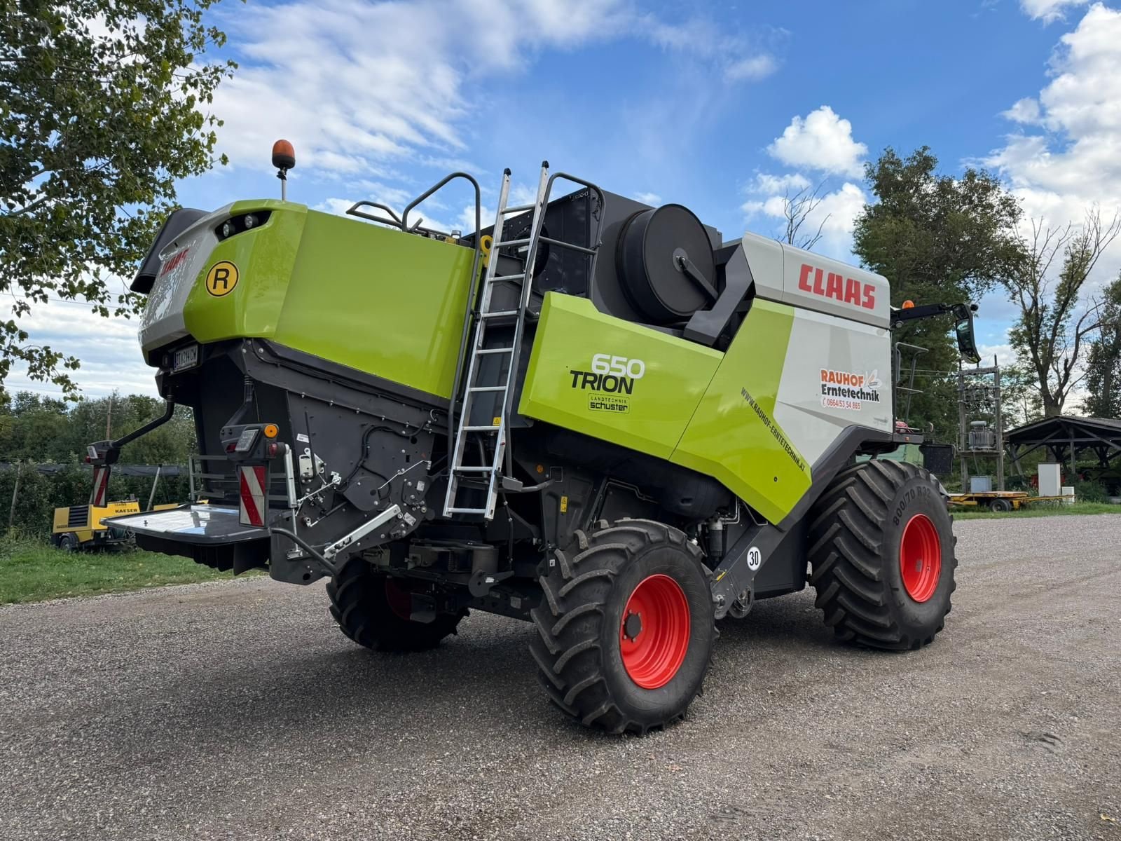 Mähdrescher typu CLAAS Trion 650, Gebrauchtmaschine v Grund (Obrázek 5)