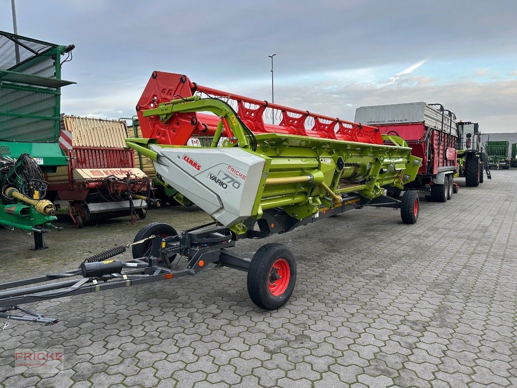 Mähdrescher Türe ait CLAAS Trion 660 mit Vario 770, Gebrauchtmaschine içinde Bockel - Gyhum (resim 11)