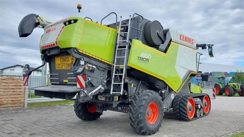 Mähdrescher des Typs CLAAS TRION 660 TERRA TRAC, Gebrauchtmaschine in Töging a. Inn (Bild 7)