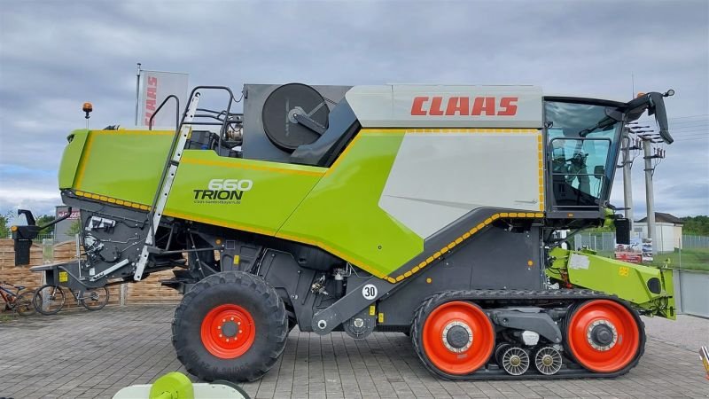Mähdrescher des Typs CLAAS TRION 660 TERRA TRAC, Gebrauchtmaschine in Töging a. Inn (Bild 8)