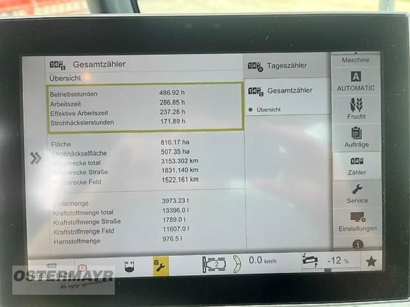 Mähdrescher typu CLAAS Trion 660 Terra Trac, Gebrauchtmaschine v Rohr i .NB (Obrázek 15)