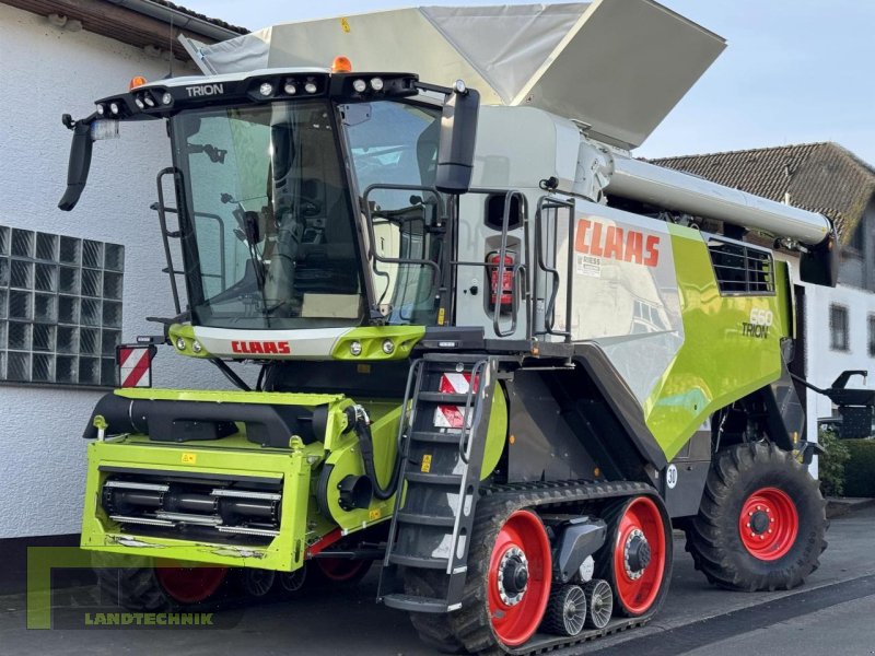 Mähdrescher of the type CLAAS TRION 660 TerraTrac  VARIO 680, Gebrauchtmaschine in Homberg (Ohm) - Maulbach (Picture 1)