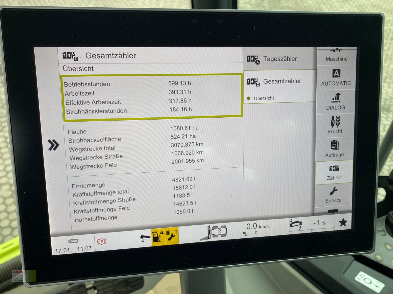 Mähdrescher от тип CLAAS Trion 660 TT, Gebrauchtmaschine в Vohburg (Снимка 17)