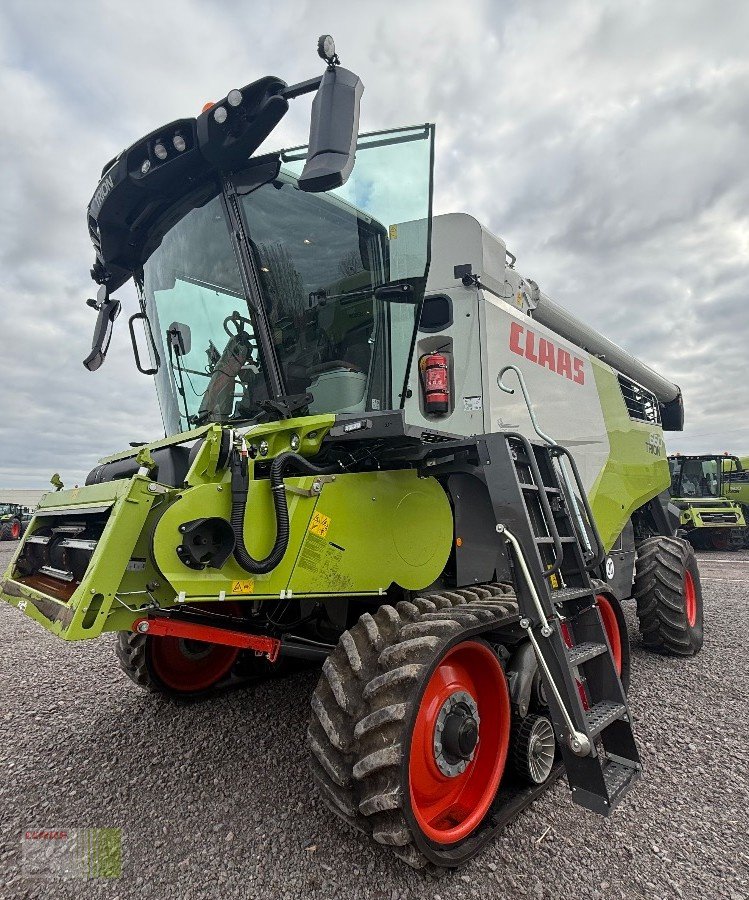 Mähdrescher des Typs CLAAS Trion 660 TT, Gebrauchtmaschine in Vohburg (Bild 4)