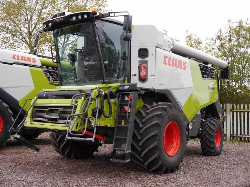 Mähdrescher tip CLAAS TRION 660, Gebrauchtmaschine in Landsberg (Poză 2)