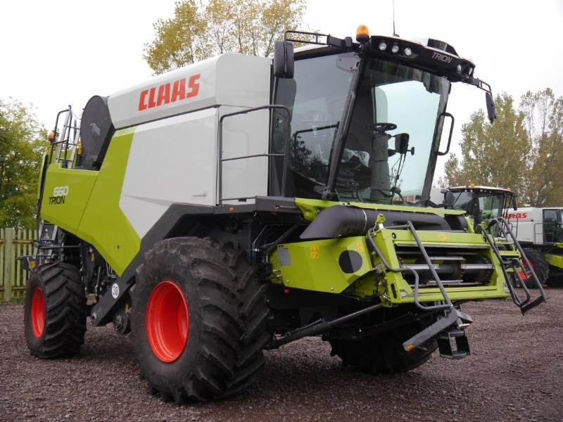 Mähdrescher of the type CLAAS TRION 660, Gebrauchtmaschine in Landsberg (Picture 1)