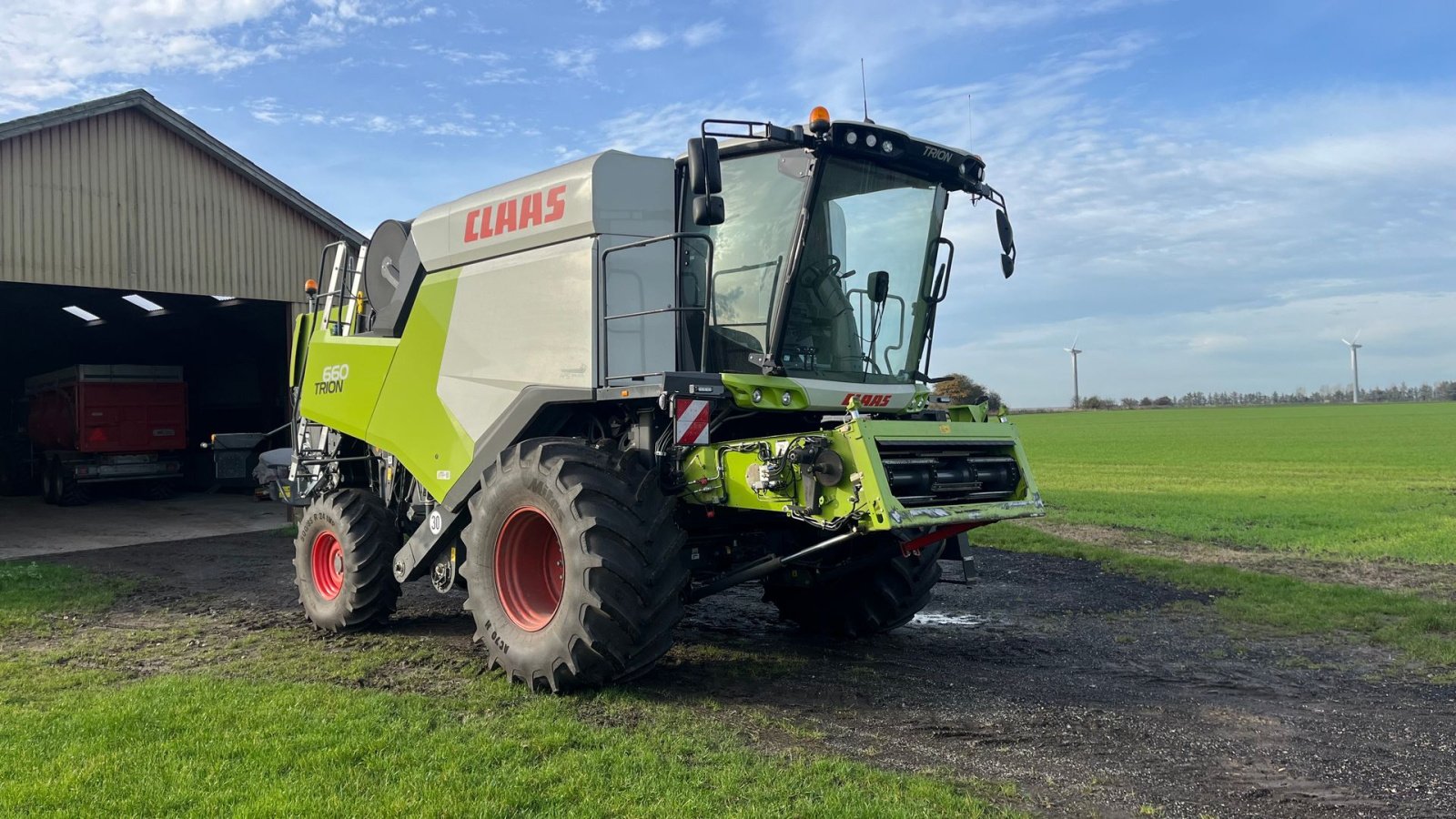 Mähdrescher del tipo CLAAS Trion 660, Gebrauchtmaschine In Løgumkloster (Immagine 1)