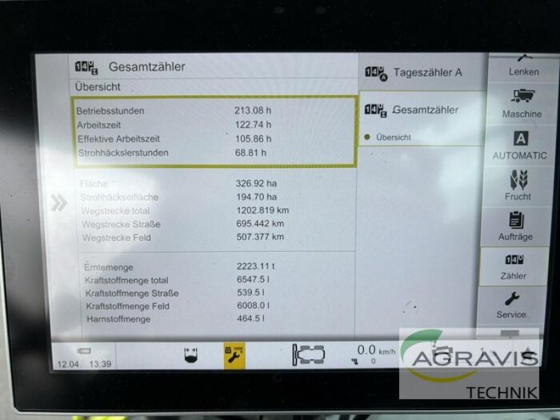 Mähdrescher typu CLAAS TRION 730 inkl. SW Vario 930 + TW, Gebrauchtmaschine w Meppen (Zdjęcie 17)