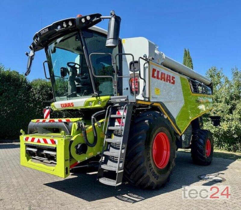 Mähdrescher del tipo CLAAS Trion 730 mit Varioschneidwerk, Vorführmaschine In Östringen (Immagine 13)