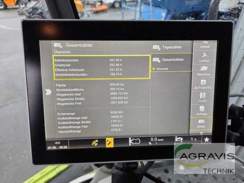 Mähdrescher a típus CLAAS TRION 730, Gebrauchtmaschine ekkor: Lage (Kép 16)