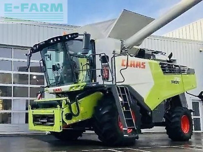 Mähdrescher des Typs CLAAS trion 730, Gebrauchtmaschine in Sierning (Bild 1)