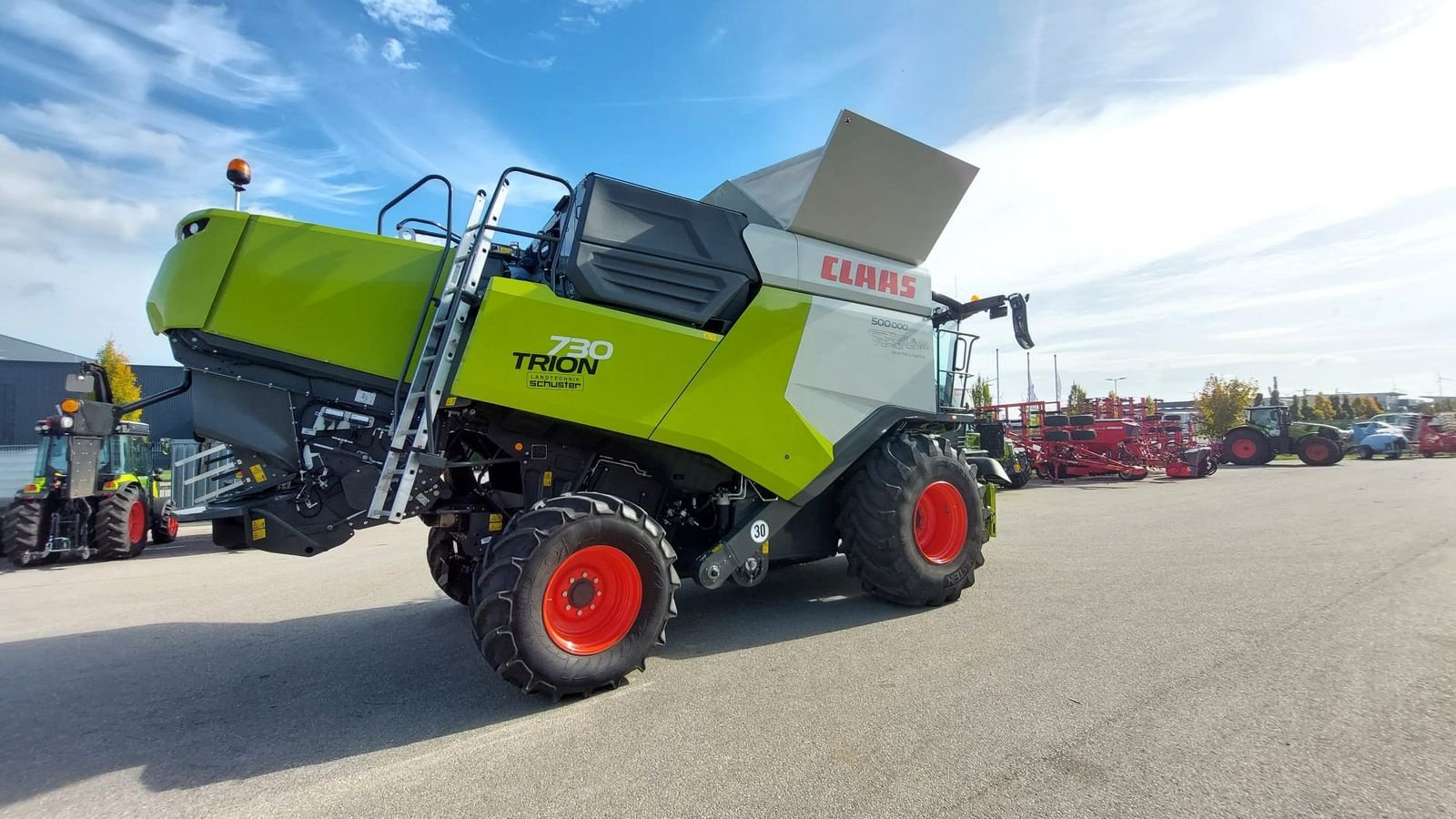 Mähdrescher typu CLAAS Trion 730, Gebrauchtmaschine v Grund (Obrázek 3)