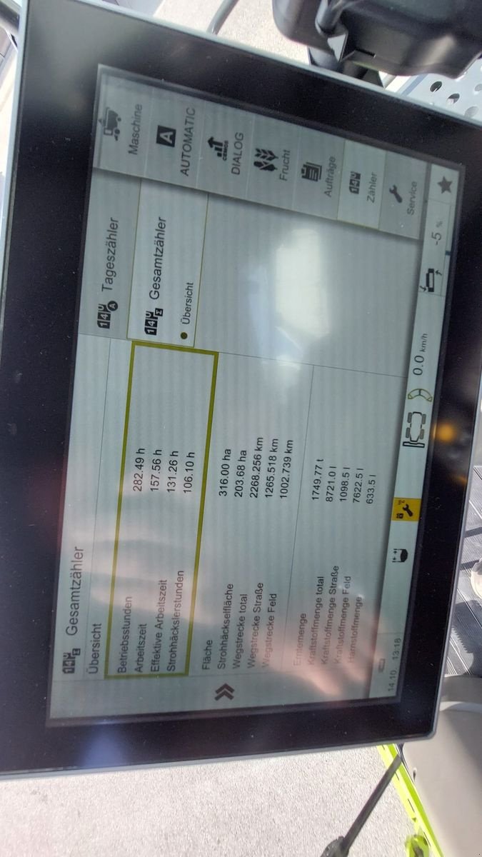 Mähdrescher des Typs CLAAS Trion 730, Gebrauchtmaschine in Grund (Bild 10)