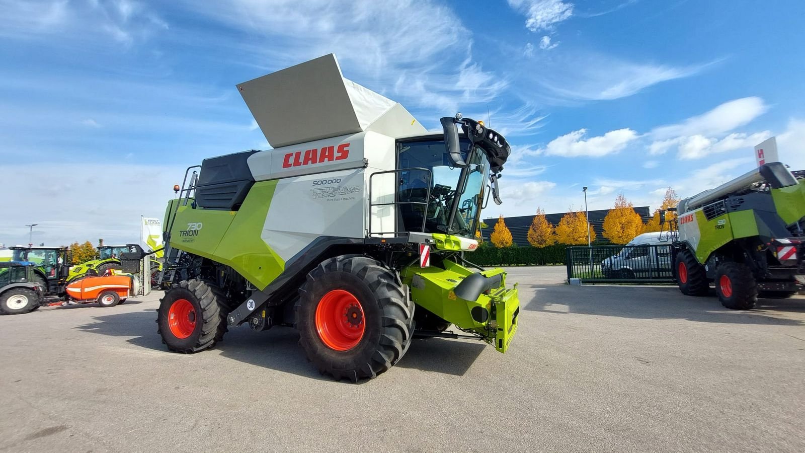 Mähdrescher typu CLAAS Trion 730, Gebrauchtmaschine v Grund (Obrázek 2)