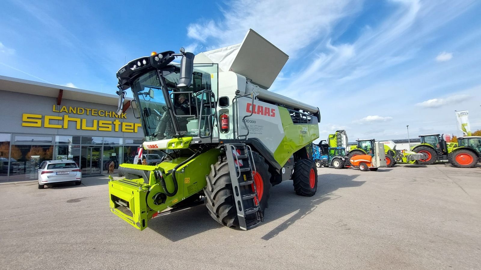 Mähdrescher typu CLAAS Trion 730, Gebrauchtmaschine v Grund (Obrázek 1)