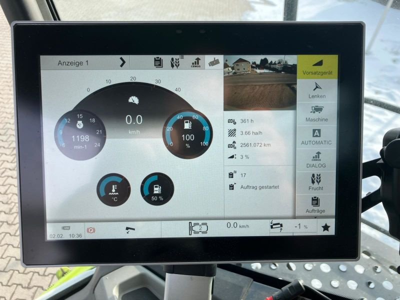 Mähdrescher του τύπου CLAAS TRION 740 TT MIT V 770, Vorführmaschine σε Moos-Langenisarhofen (Φωτογραφία 16)