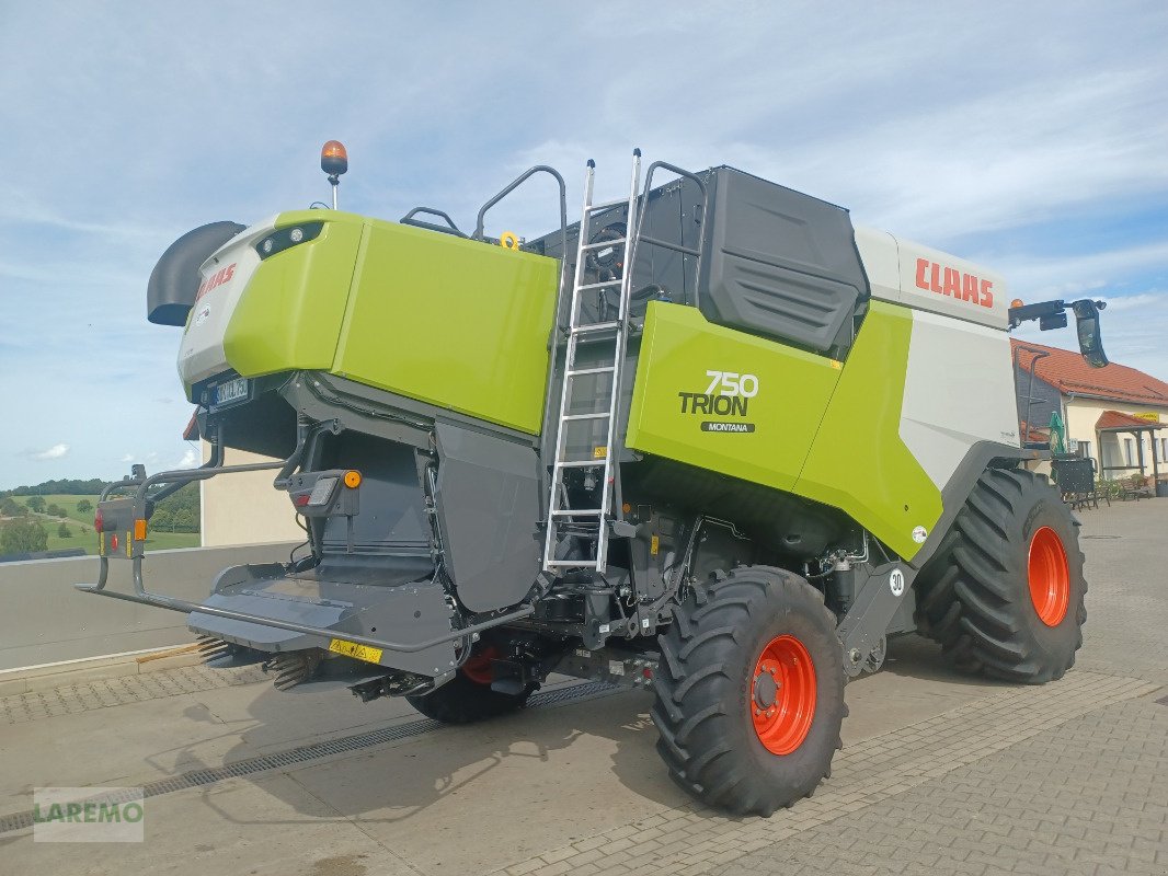 Mähdrescher des Typs CLAAS Trion 750 Montana + V 770, Gebrauchtmaschine in Langenwetzendorf (Bild 4)