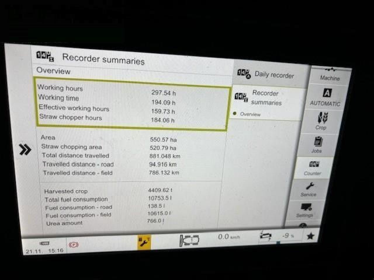 Mähdrescher tip CLAAS TRION 750, Gebrauchtmaschine in CUPAR (Poză 5)
