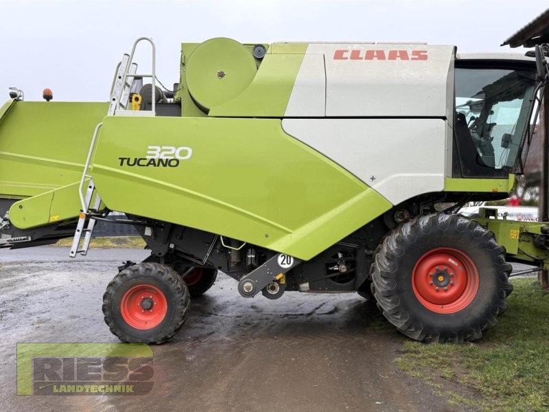 Mähdrescher des Typs CLAAS TUCANO 320 + C490, Gebrauchtmaschine in Homberg/Ohm - Maulbach (Bild 1)
