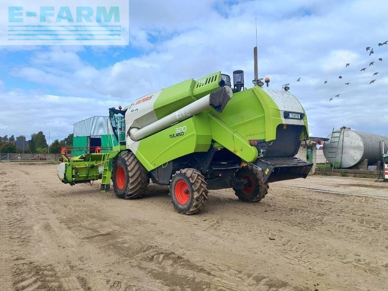 Mähdrescher Türe ait CLAAS tucano 320, Gebrauchtmaschine içinde BABTŲ K. (resim 2)