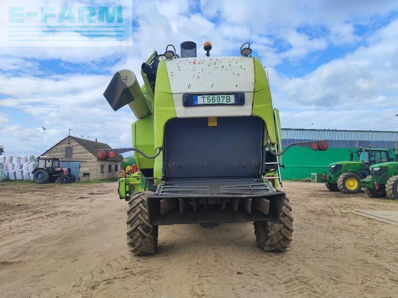 Mähdrescher Türe ait CLAAS tucano 320, Gebrauchtmaschine içinde BABTŲ K. (resim 3)