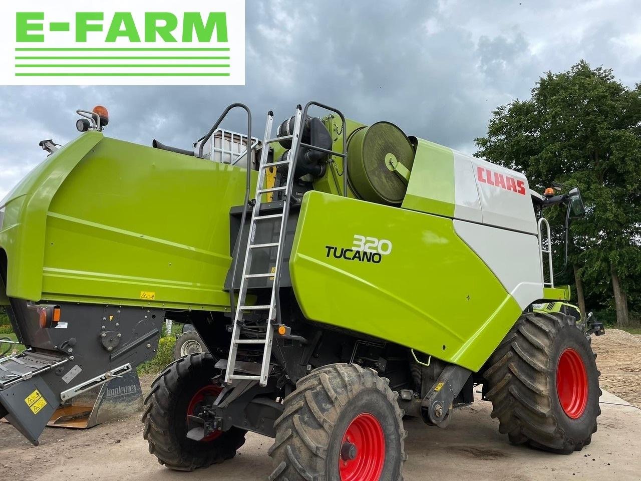 Mähdrescher des Typs CLAAS Tucano 320, Gebrauchtmaschine in MAŽEIKIŲ R. (Bild 3)