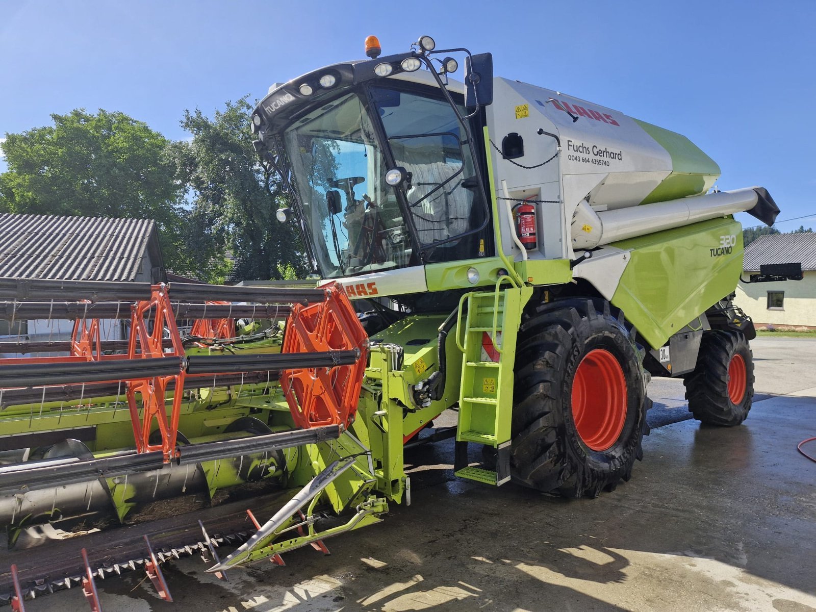 Mähdrescher a típus CLAAS Tucano 320, Gebrauchtmaschine ekkor: Pfarrkirchen im Mühlkreis (Kép 1)