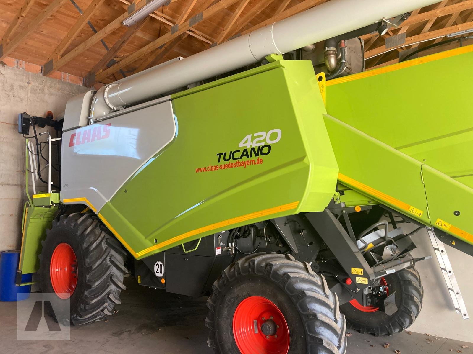 Mähdrescher van het type CLAAS Tucano 420 125000€ brutto, Gebrauchtmaschine in Regensburg (Foto 1)