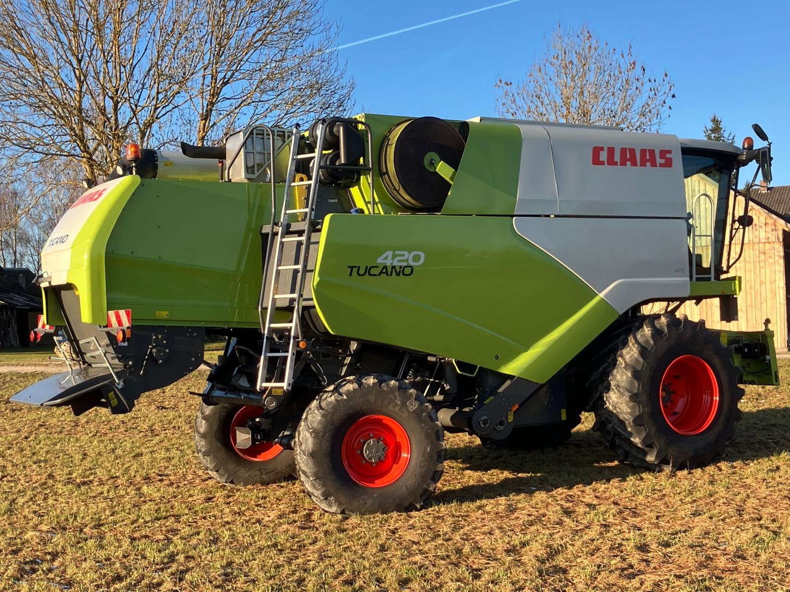 Mähdrescher a típus CLAAS Tucano 420 ALLRAD, Gebrauchtmaschine ekkor: Breitenbrunn (Kép 5)