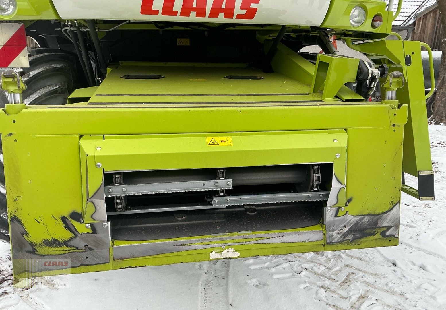 Mähdrescher du type CLAAS Tucano 420 + V540 (Raps) + Transportwagen, Gebrauchtmaschine en Cham (Photo 7)