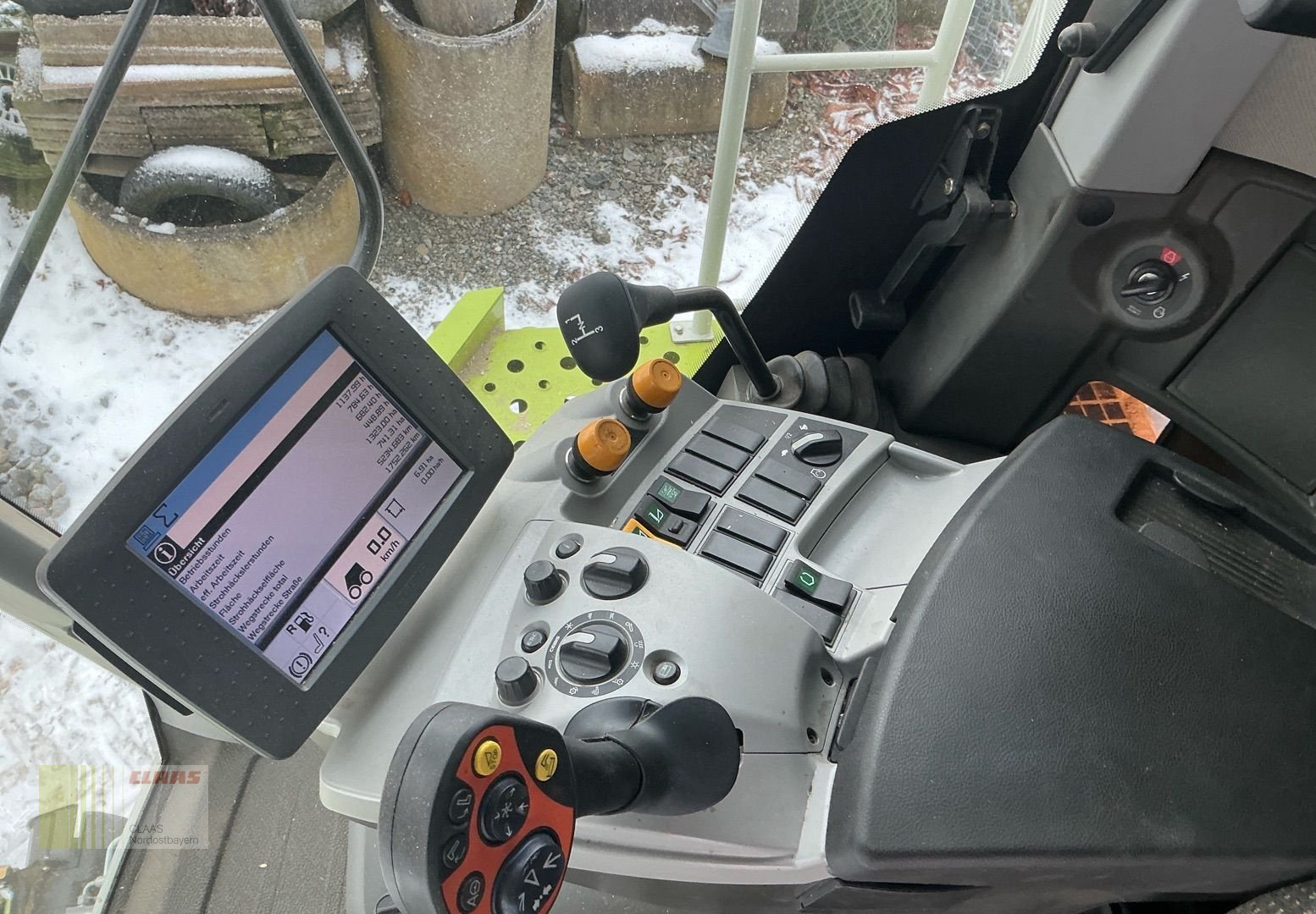 Mähdrescher du type CLAAS Tucano 420 + V540 (Raps) + Transportwagen, Gebrauchtmaschine en Cham (Photo 13)