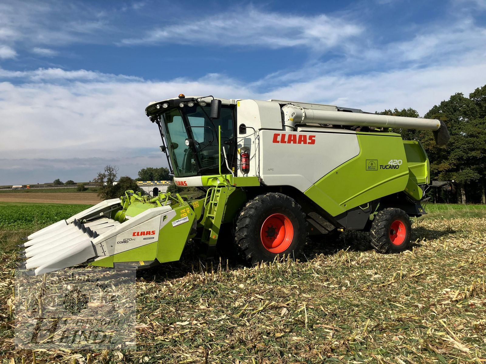 Mähdrescher Türe ait CLAAS Tucano 420, Gebrauchtmaschine içinde Stephanshart (resim 7)