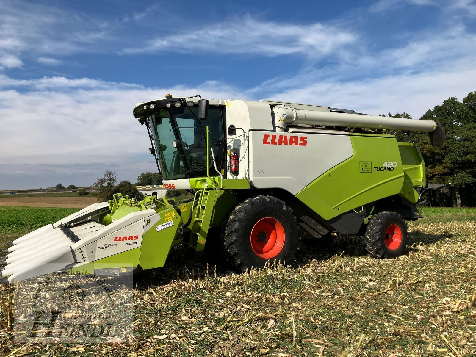 Mähdrescher Türe ait CLAAS Tucano 420, Gebrauchtmaschine içinde Stephanshart (resim 12)
