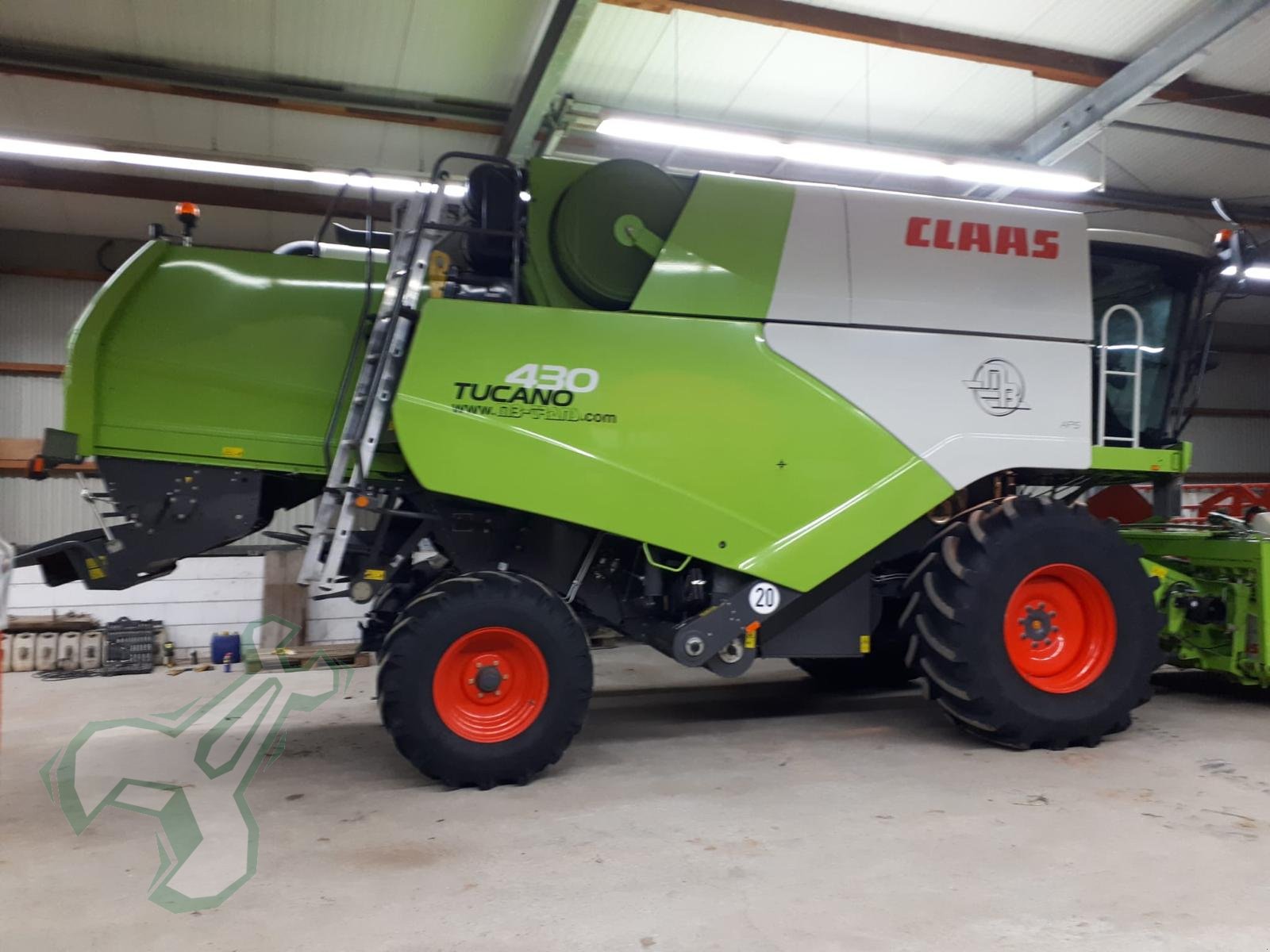 Mähdrescher a típus CLAAS Tucano 430, Gebrauchtmaschine ekkor: Neustadt an der Weinstraße (Kép 2)