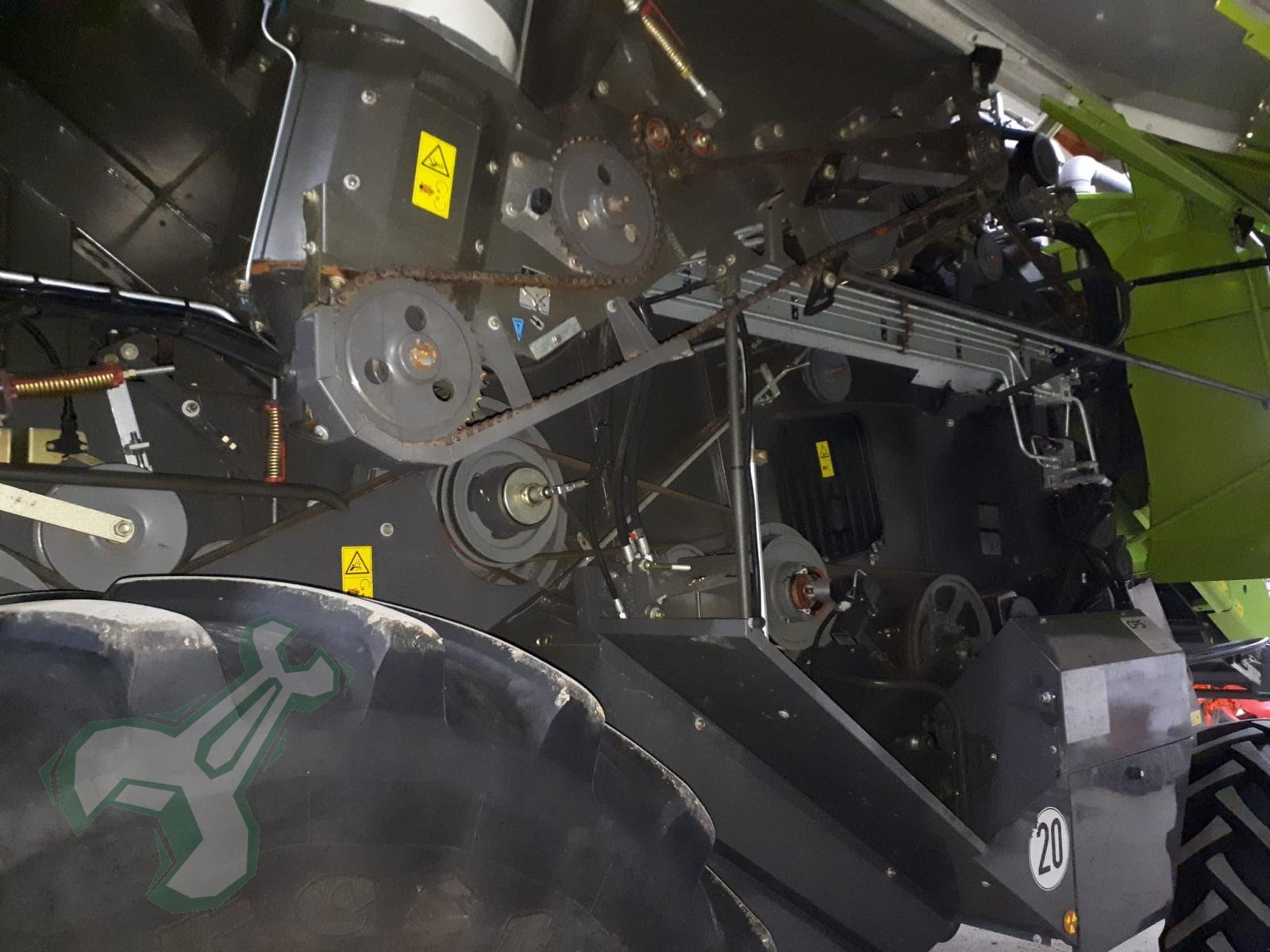 Mähdrescher a típus CLAAS Tucano 430, Gebrauchtmaschine ekkor: Neustadt an der Weinstraße (Kép 11)