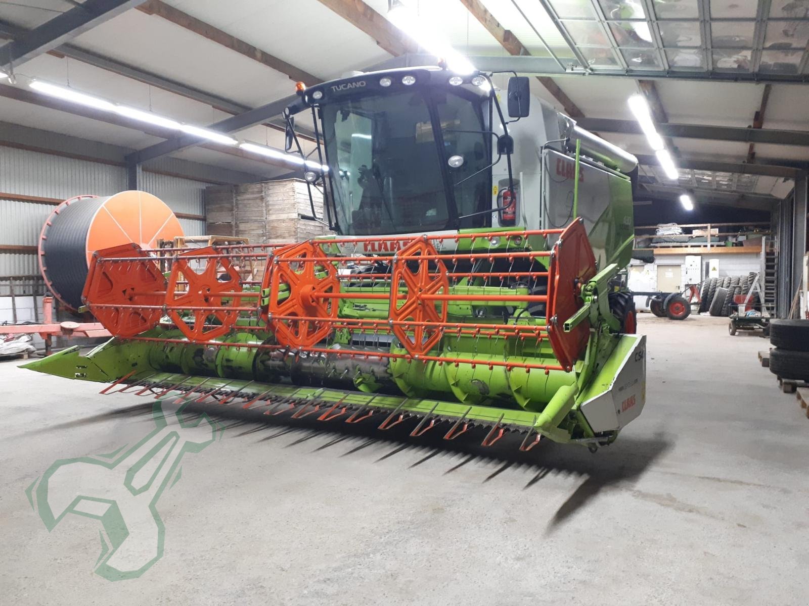 Mähdrescher a típus CLAAS Tucano 430, Gebrauchtmaschine ekkor: Neustadt an der Weinstraße (Kép 17)