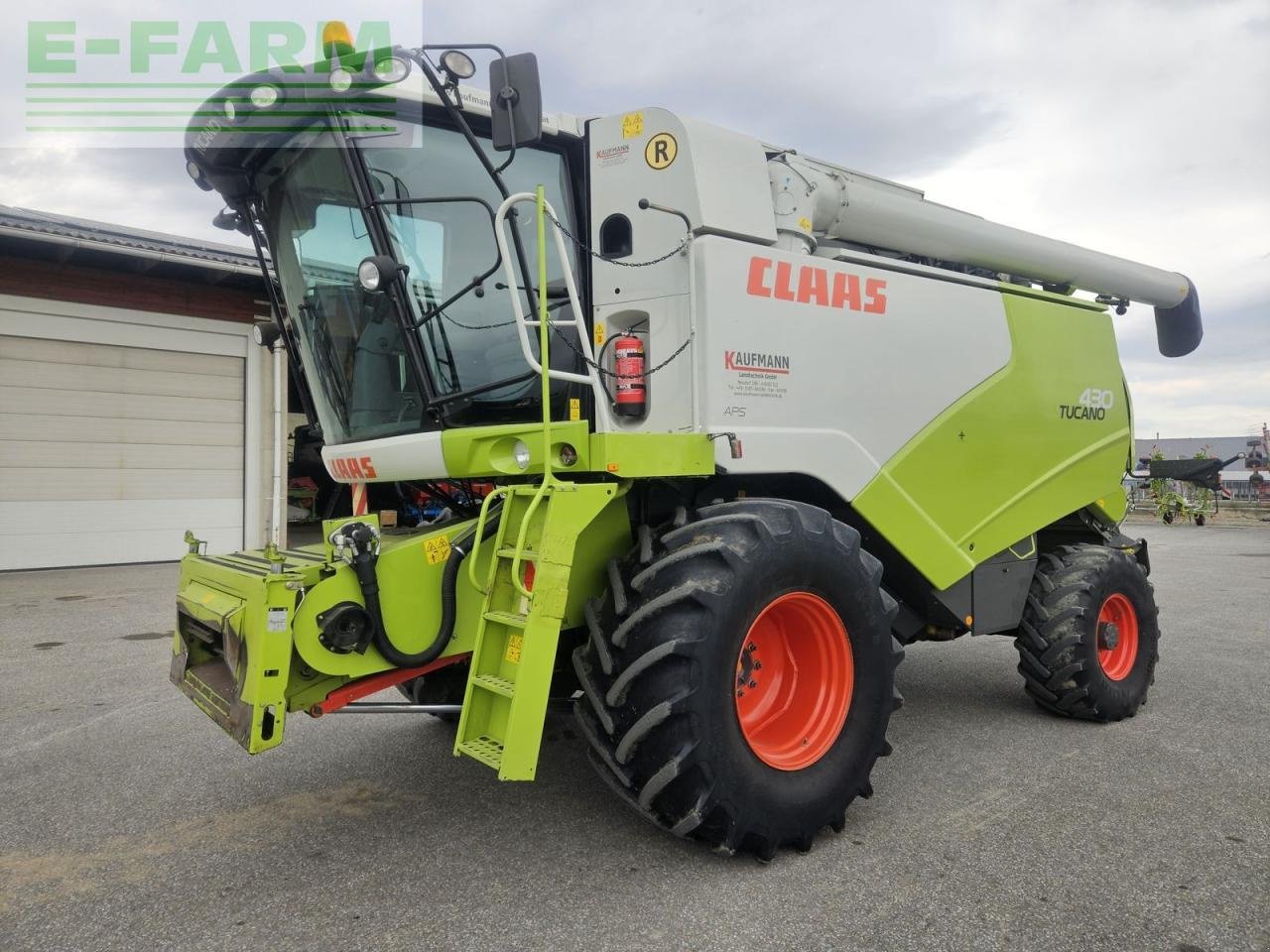 Mähdrescher του τύπου CLAAS tucano 430, Gebrauchtmaschine σε ILZ (Φωτογραφία 1)