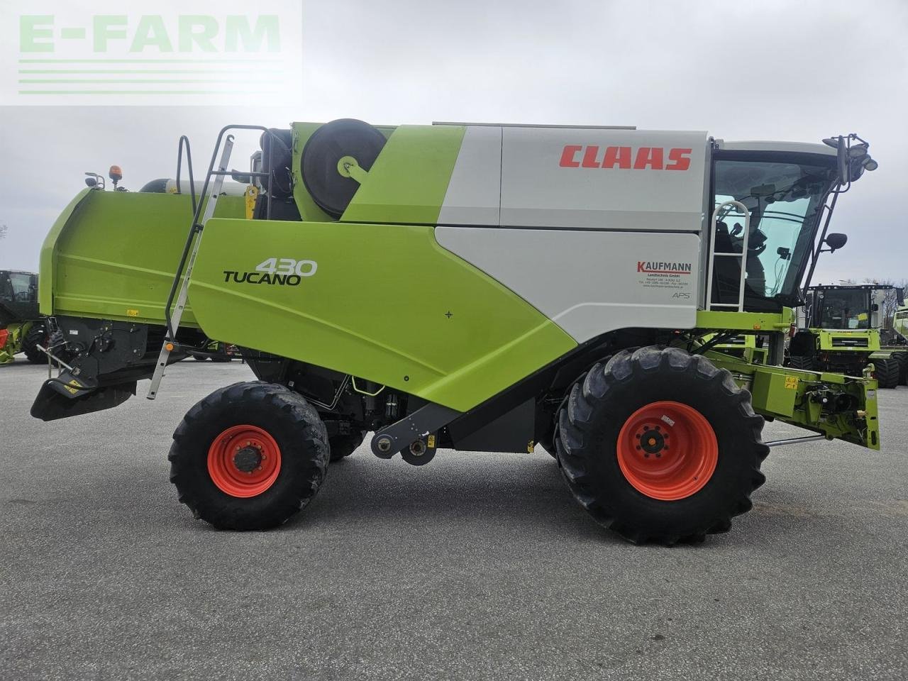 Mähdrescher του τύπου CLAAS tucano 430, Gebrauchtmaschine σε ILZ (Φωτογραφία 4)